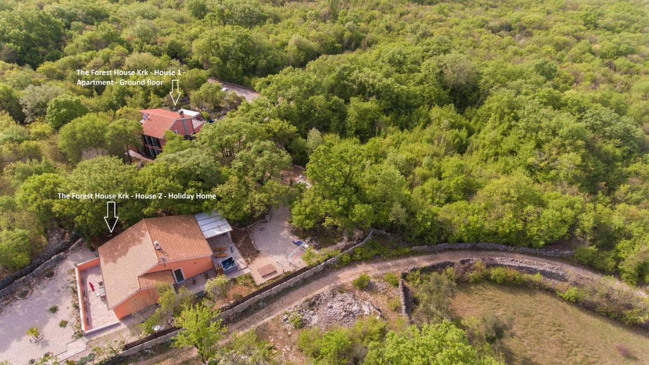 The Forest House Krk 1 Kras Buitenkant foto